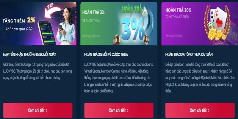 Chương trình hoàn trả không giới hạn tại bet 11